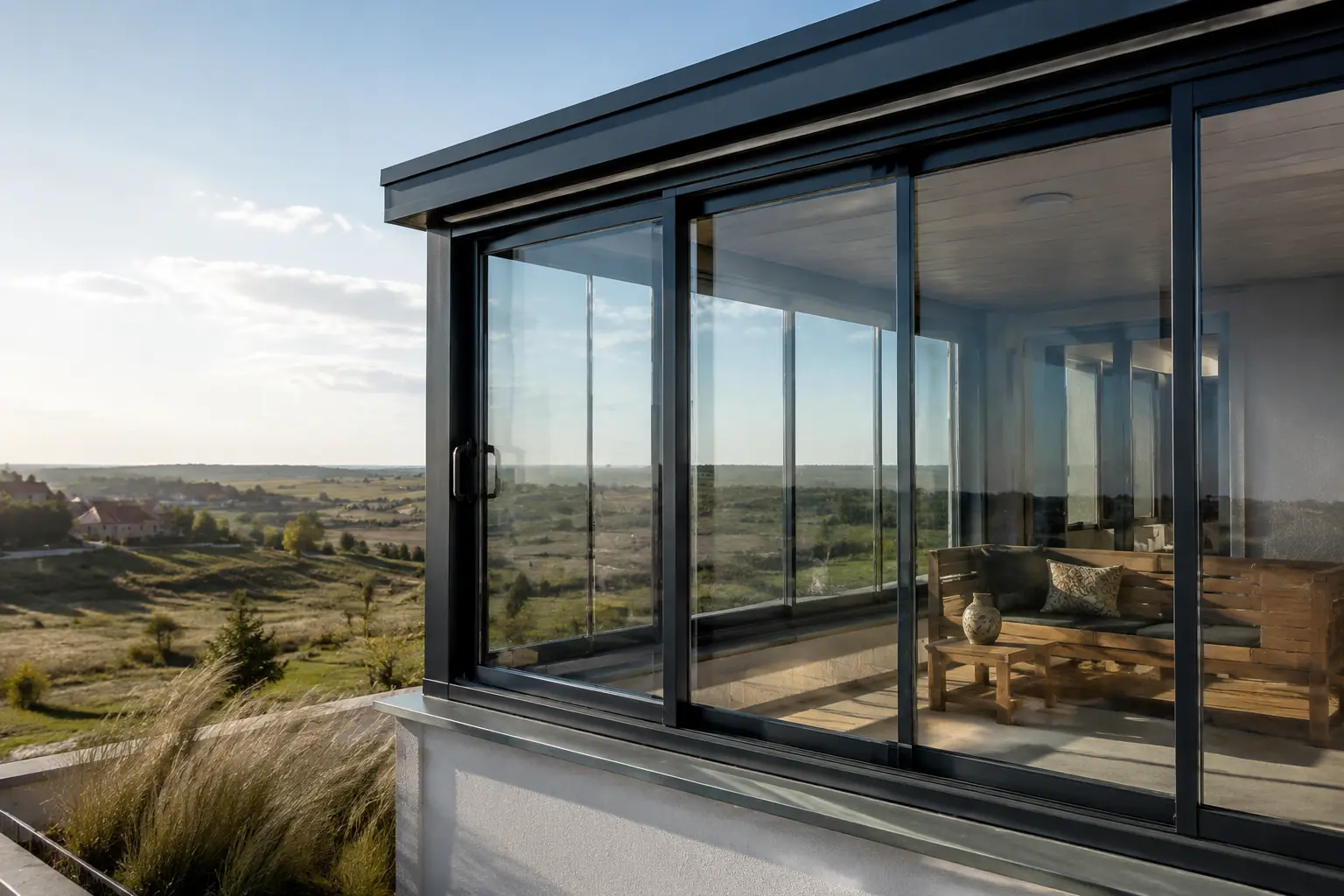 Tekirdağ cam balkon ve veranda sistemi